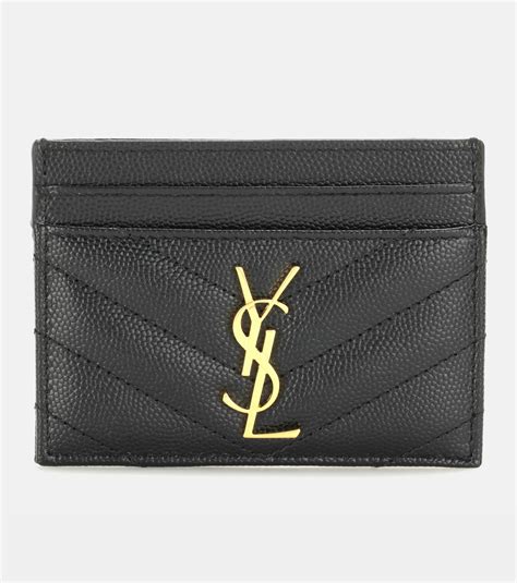 ysl card holder tiny monogram|Saint Laurent YSL Tiny Monogram Card Case in Smooth Leather.